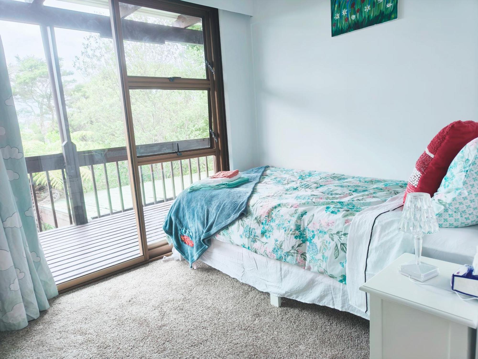 Sunny Cosy Rooms In Auckland Nice Garden Bush View Exterior foto